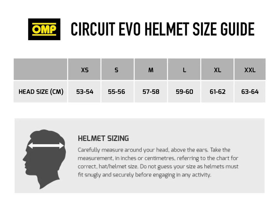 OMP Helmet Circuit Matt Black