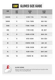 OMP Sport Gloves - Black/Red