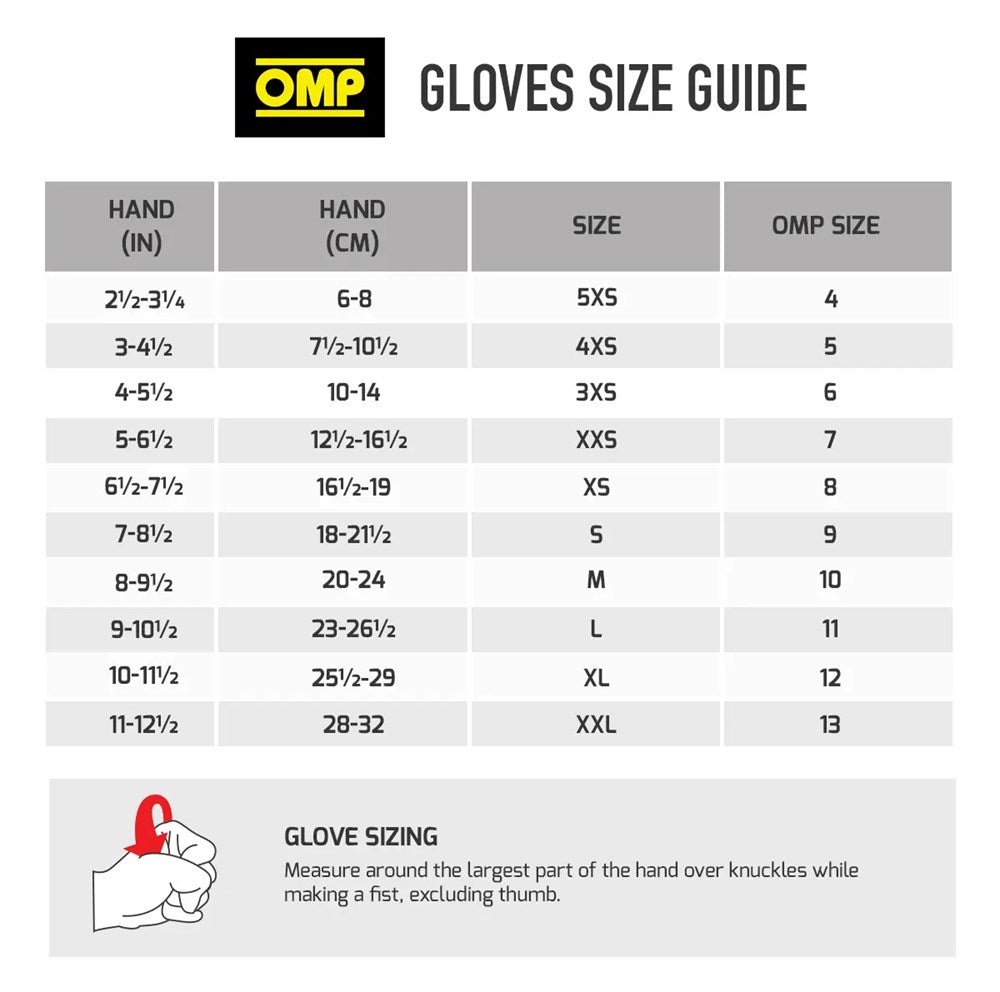 OMP First Gloves - Red