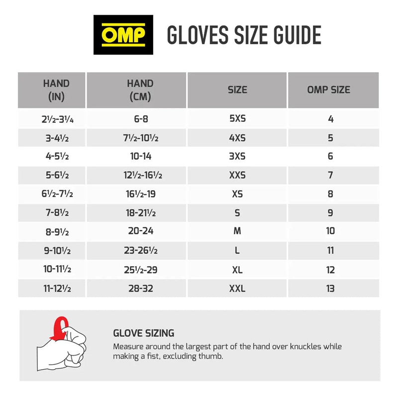 OMP ONE S Gloves - Black