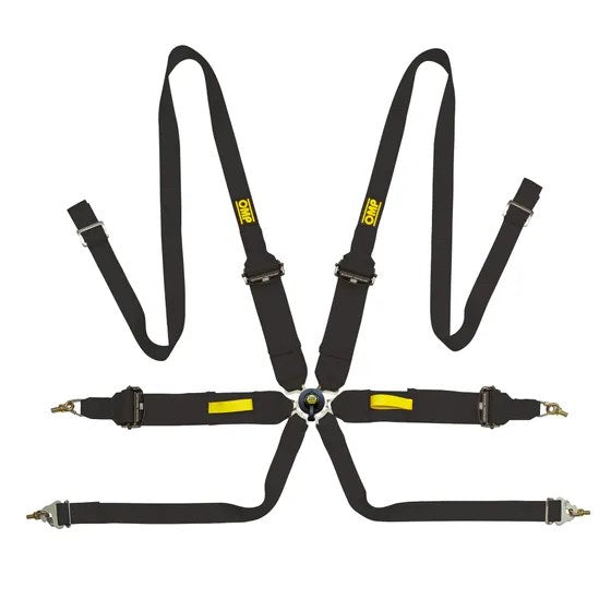 OMP Harness Tecnica 3+2 Saloon Black