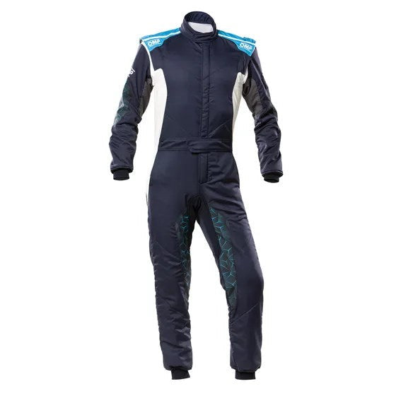 OMP Suit Tecnica Hybrid Blue/Cyan