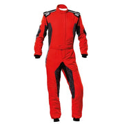OMP Suit Tecnica Hybrid Red/Black