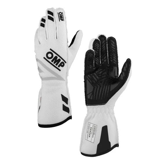 OMP One Evo FX Gloves - White