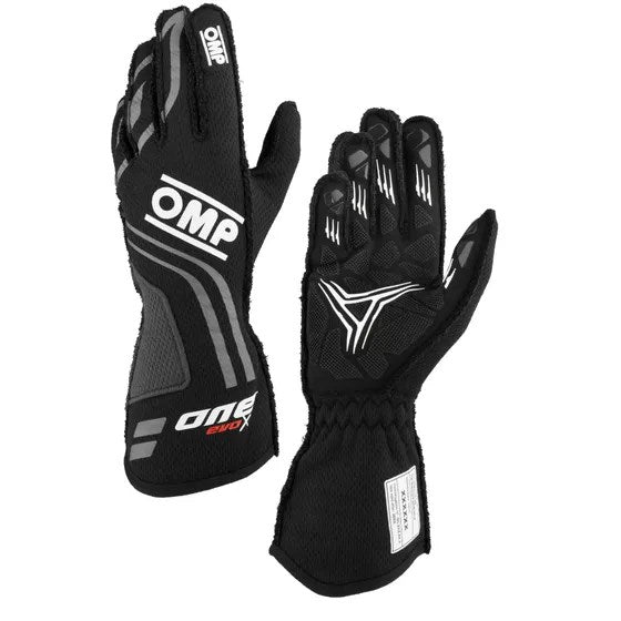 OMP One Evo X Gloves - Black RCP OMPGLOIB00775A01071XS