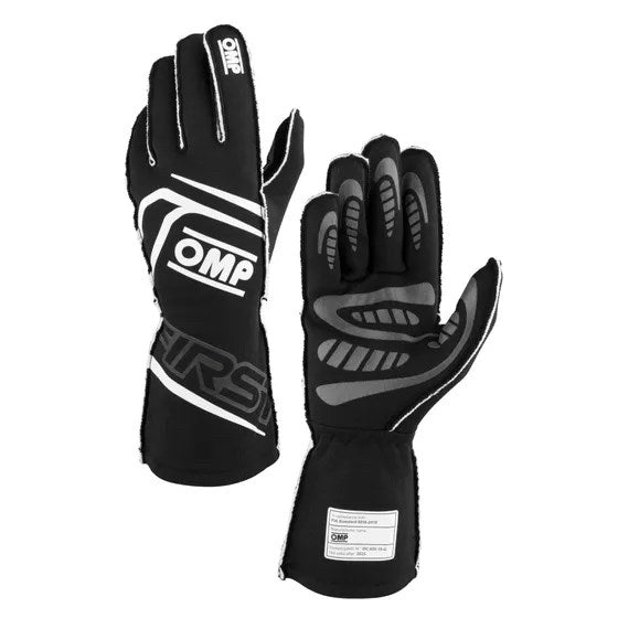 OMP Gloves First Black RCP OMPGLOIB00776A01071L