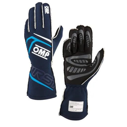 OMP First Gloves - Blue/Cyan RCP OMPGLOIB00776A01L