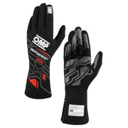 OMP Sport Gloves - Black/Red RCP OMPGLOIB00777B01073L