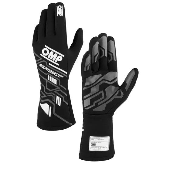 OMP Sport Gloves - Black/White RCP OMPGLOIB00777B01076XS