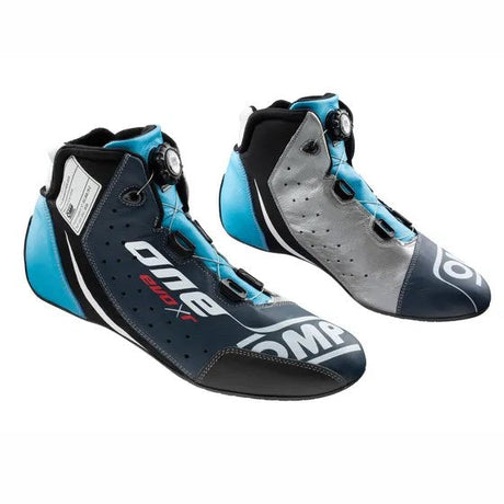 OMP One Evo XR Boots - Blue/Cyan
