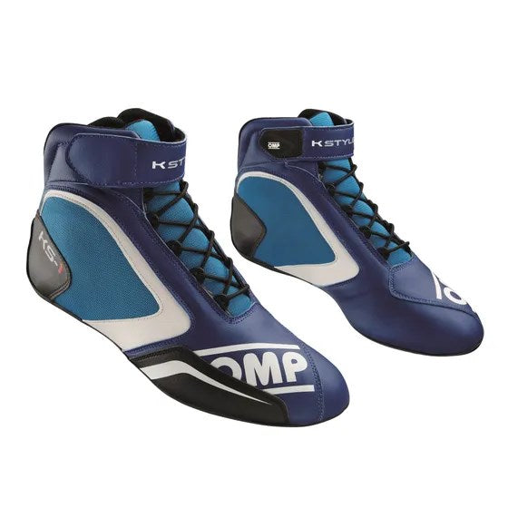 OMP Boots KS1 Navy Blue/Cyan