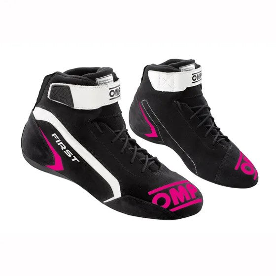 OMP Boots First Black/Fushsia