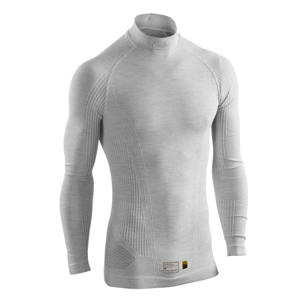 OMP Top Tecnica Evo Silver/White MY2026