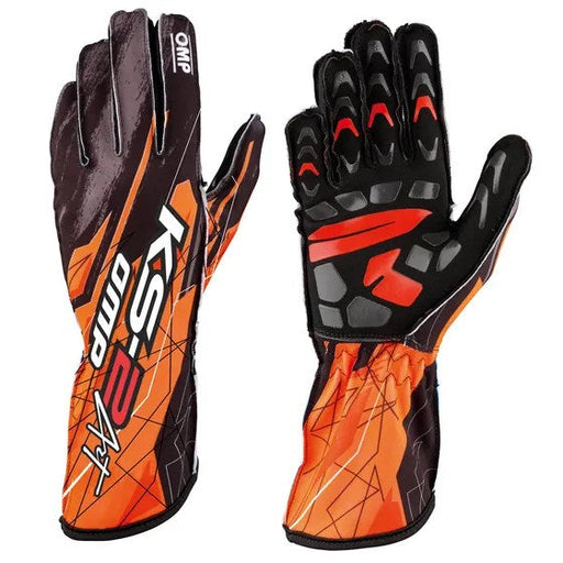 OMP Gloves KS2 Art Black/Orange RCP OMPGLOKB02748A01179XL