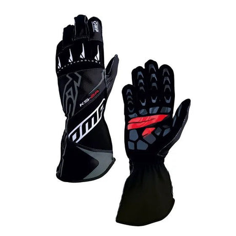 OMP Gloves KS2R Black RCP OMPGLOKB02749A01071004