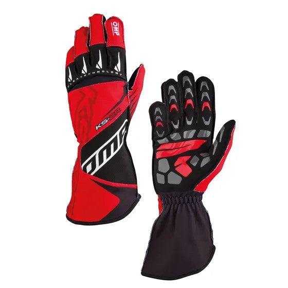 OMP Gloves KS2R Red RCP OMPGLOKB02749A01060004