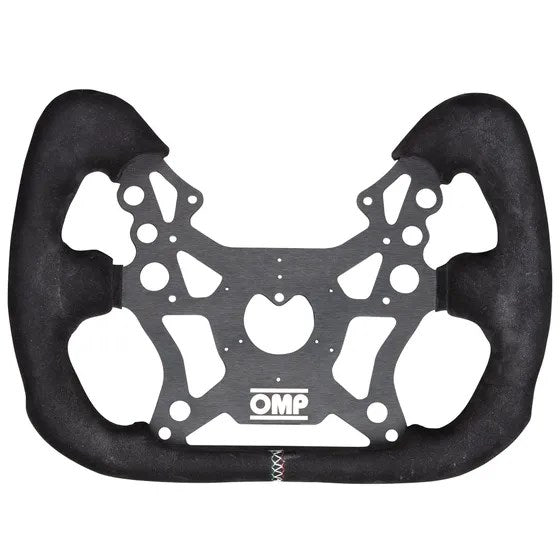 OMP Steering Wheel 310 ALU GT – 310mm Leather with Alloy Spokes