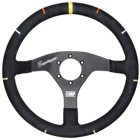 OMP Steering Wheel Recce – 350mm Leather Rally Style