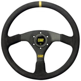 OMP Steering Wheel Velocita 350mm Suede Flat Profile