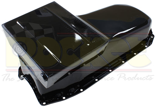 Rocket Super Pan Oil Pan Suit HQ-WB With SB Chev 2 Piece Main Seal, R/H Dipstick (RP2201-RH) RP2201-RH