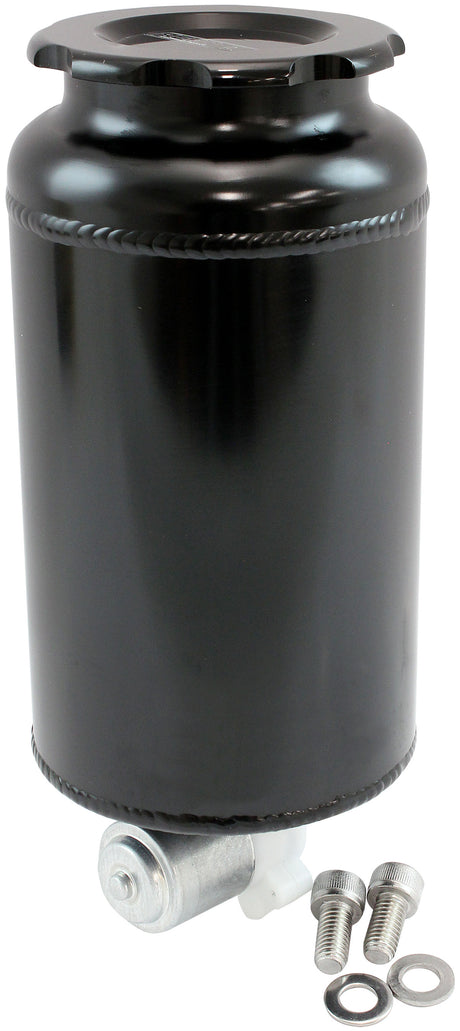 Aeroflow Fabricated Alloy Washer Tank with Motor & Low Profile Cap - Black Universal Round Tank (AF77-1047BLK) AF77-1047BLK