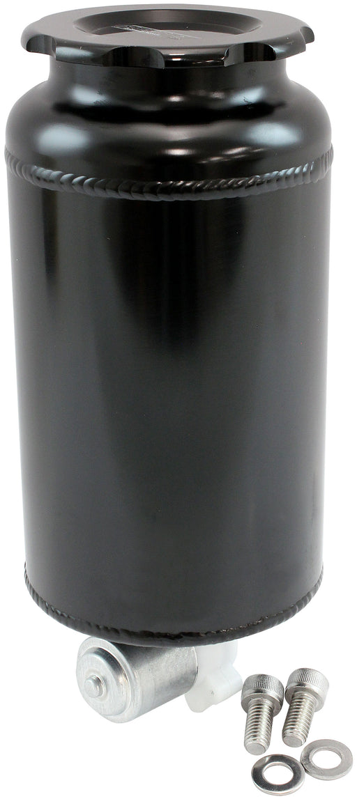 Aeroflow Fabricated Alloy Washer Tank with Motor & Low Profile Cap - Black Universal Round Tank (AF77-1047BLK) AF77-1047BLK