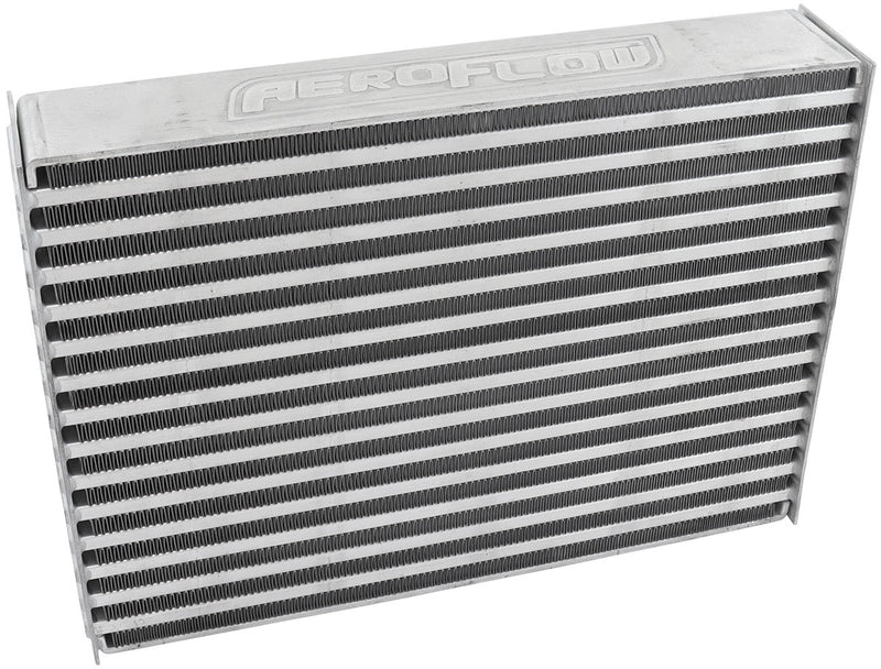 Aeroflow Race Series Intercooler 450 x 330 x 76mm CORE only Raw Aluminium, Universal Design (AF90-1106) AF90-1106