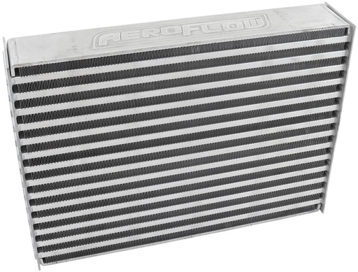 Aeroflow Race Series Intercooler 450 x 330 x 76mm CORE only Raw Aluminium, Universal Design (AF90-1106) AF90-1106