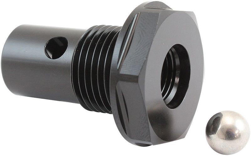 Aeroflow Roll Over Valve -10ORB - Black Finish -10 Male ORB to -6 Female ORB (AF613-10BLK) AF613-10BLK