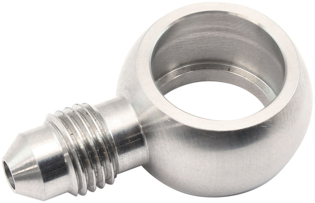 Aeroflow Stainless Steel Short Banjo to Male AN -4AN - AF330-03 AF330-03