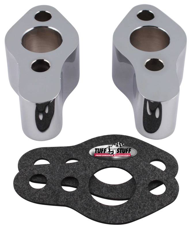 Tuff Stuff Water Pump Extensions, Polished - TUF2254B TUF2254B