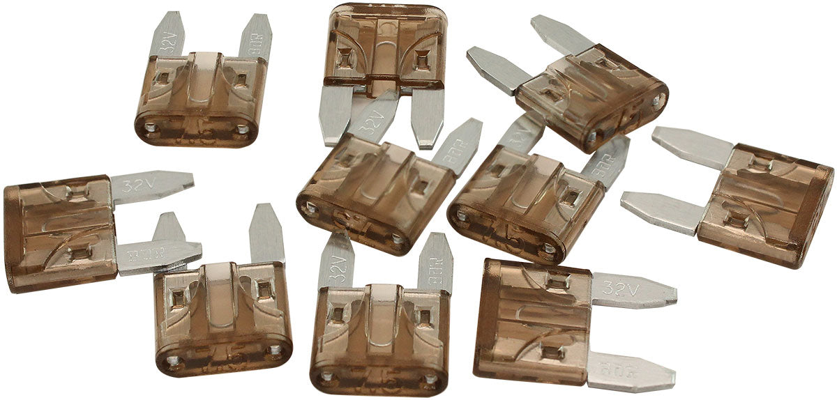 Aeroflow 7.5 AMP Mini Blade Fuses – 10 Pack - AF49-4017 AF49-4017