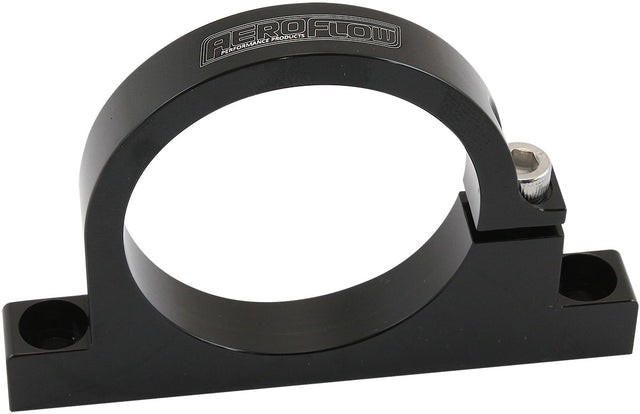 Aeroflow Billet Filter Bracket - Black Finish - AF66-2061BLK AF66-2061BLK