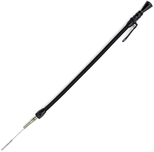 Lokar Anchor-Tight Lock Flex Engine Dipstick - Black - LK-X1220227 LK-X1220227