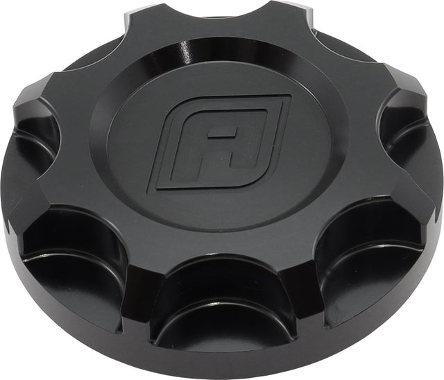 Aeroflow Billet Oil Cap - Black Finish - AF82-1012BLK AF82-1012BLK