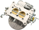 Aeroflow 500cfm 2-Barrel Street Carburettor Manual Choke, Silver Finish (AF5110-1500)