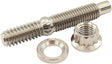 Aeroflow 1/4" Titanium Stud, Nut and Washer Kit Sold as One Stud, One Flat Washer and One 12 Point Nut (AF55-3000) AF55-3000