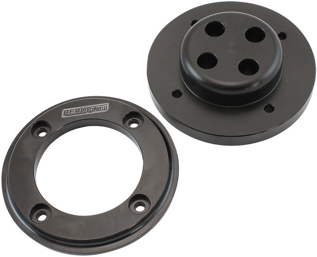 Aeroflow Ignition Wire Firewall Grommet 4 Cylinder Kit - Black Face Suit 4 x 8.5mm Spark Plug Wires (AF49-1216BLK) AF49-1216BLK