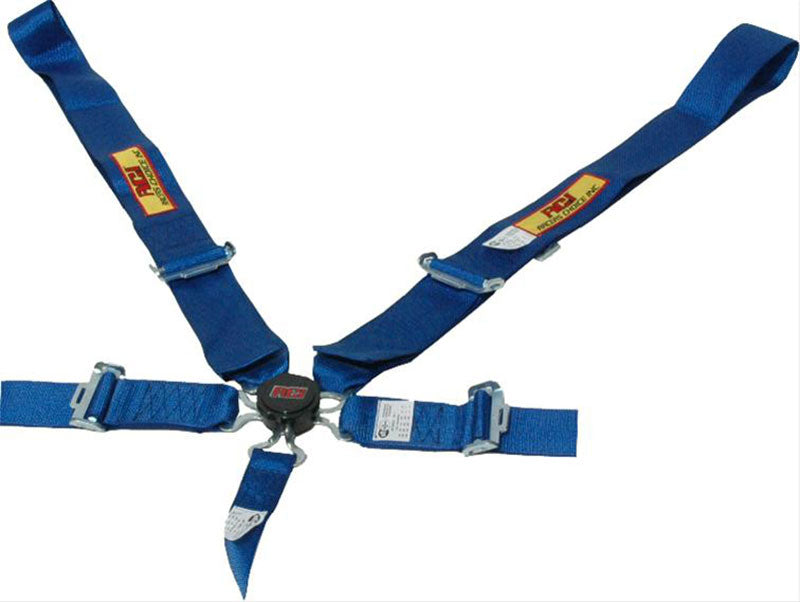 RCI 5 Point V-Type 3" Blue Racing Harness with Cam-Lock - RCI9510CC RCI9510CC