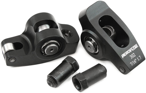 Aeroflow Small Block Ford Windsor 289-351 Aluminium Roller Rocker Set 7/16" Stud Mount, 1.7 Ratio, Set of 2 (AF95-1123-2) AF95-1123-2