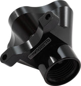 Aeroflow 5 Port Inline Distribution Block - Black Finish - AF936-12-08BLK