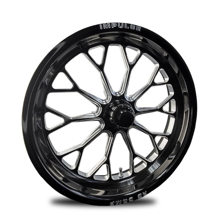 RC Comp Impulse 15" x 3.5" Front Wheel, Black with Eclipse Finish - RCCS53509-14E RCCS53509-14E