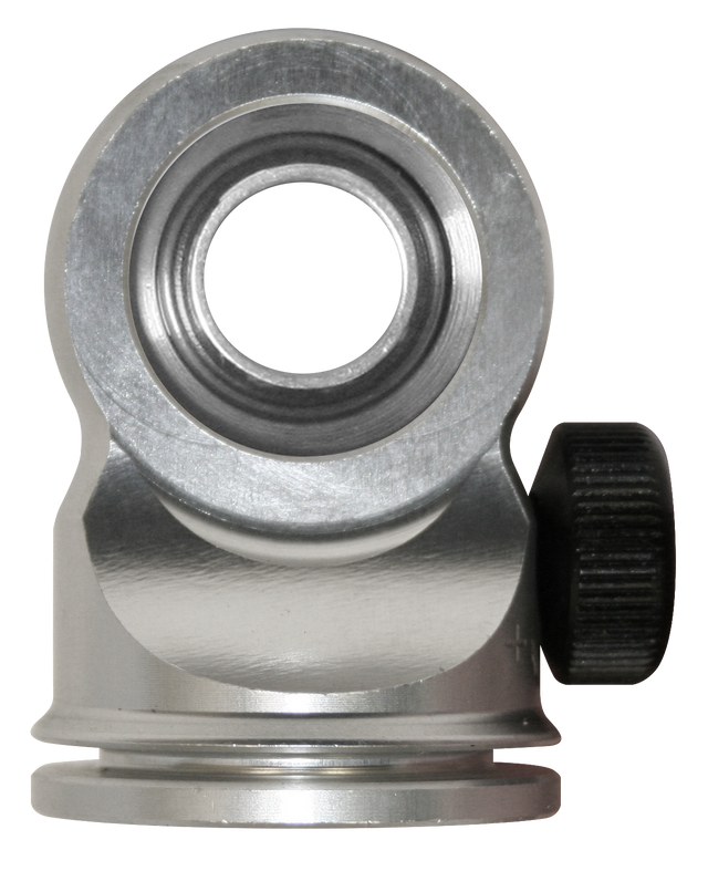 AFCO Adjustable Shock Short Rod End With 1" Wide Drag Bearing-Clear Anodized - 20172CD 20172CD