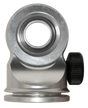 AFCO Adjustable Shock Short Rod End With 1" Wide Drag Bearing-Clear Anodized - 20172CD 20172CD