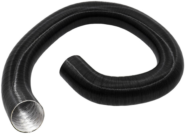 Aeroflow 2-3/8" (60.5mm) O.D. Black Aluminium Flexible Duct - AF8615-237 AF8615-237