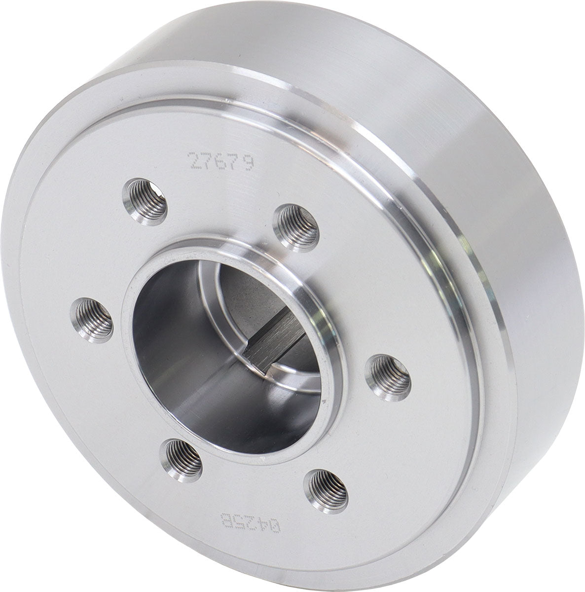 Romac Steel Blower Crank Hub Suit 289-302-351 Windsor, 6-Bolt, Dual Keyway, External Balance 28oz (RO0425B) RO0425B