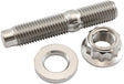 Aeroflow M10 x 1.25mm Titanium Stud, 12 Point Locking Nut and Washer Kit Sold as One Stud, One Flat Washer and One 12 Point Locking Nut (AF55-2013) AF55-2013
