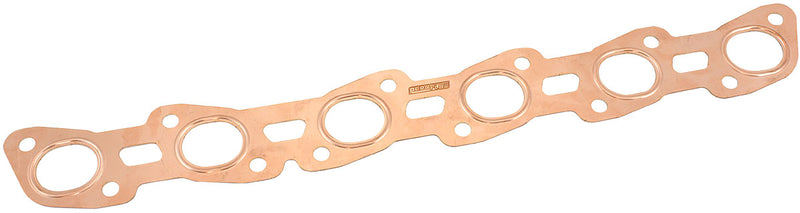 Aeroflow Nissan RB20 / RB25 Copper Embossed Exhaust Gasket Suit Nissan RB20/RB25 with 1.33" x 1.71" Port Size (AF1854-2704) AF1854-2704