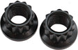 Aeroflow 12-Point Nuts, Chrome Moly Black Oxide, 2-Pack - AF34-04-0010-2 AF34-04-0010-2