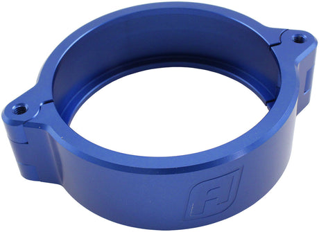 Aeroflow Replacement 2-1/2" Billet IntercoolerClamp - Blue Finish Clamp and Two Bolts Included (AF59-2625BL) AF59-2625BL